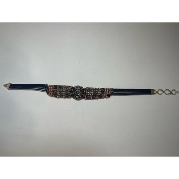 Vintage Bohemian Beaded Skirt Dress Belt Boho Chic - USED - Picture 2 of 5